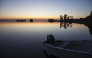 Afterglow Lake Sunset