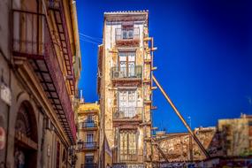 Old House Narrow Architecture