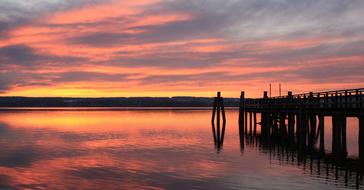 Sunset Waters Dawn
