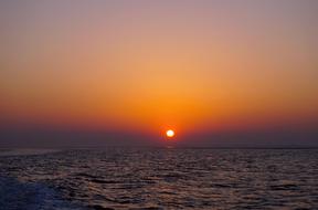 Sunset Sun Waters