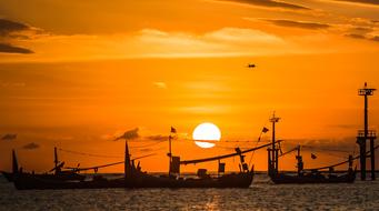Sunset Waters Dawn