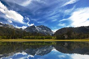 Mountain Landscape Lake