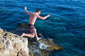 Jump Rock Cliff
