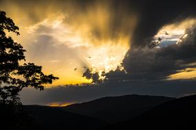 Sky Sunset Clouds