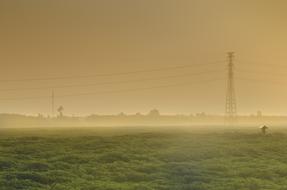 Field Dawn Sunset