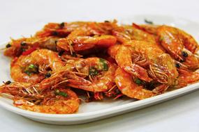 Fried Prawn Seafood