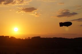 Montgolfiade Airship Flying