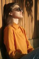 Girl Sunset Seductive