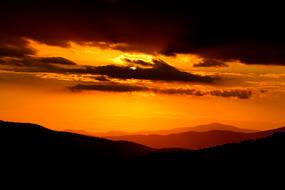 Sunset Sky Landscape