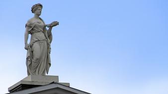 Statue Sky Travel