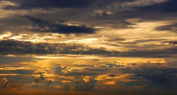 Clouds Sunset Scenery The