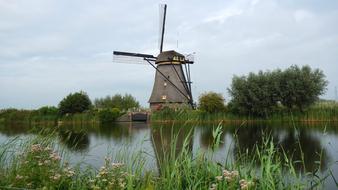 Wind Mill Kinderdijk Cultural