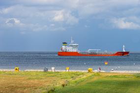 Ship Tanker North Sea