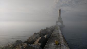 Nautical Lighthouse Port