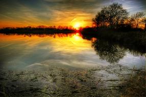 Sun Pond Water
