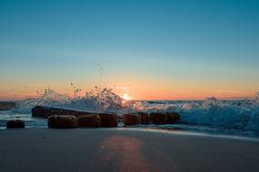 Sunset Monolithic Part Of The