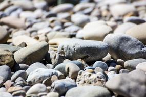 Stones Pebble River