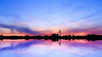 City Hamburg Skyline