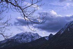 Aesthetic Mountain Clouds