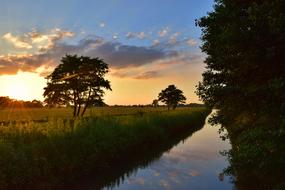 Evening Sunset Summer