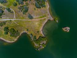 Coast Aerial Lake