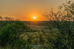 Sunset Toledo Castile La Mancha