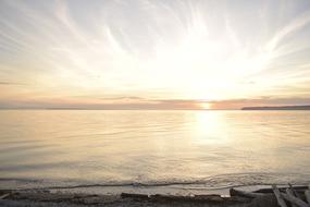 Sea Shore Sunset
