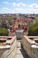 Prague Gardens Under The Castle