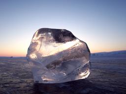 ice hummock on Lake Baikal