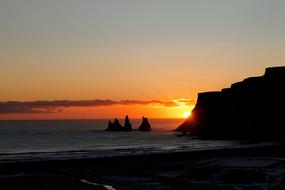 Sunset Dawn Water