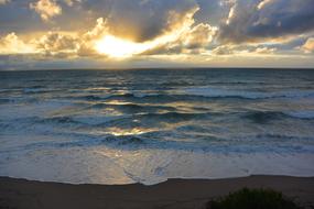 Beach Twilight Sunset