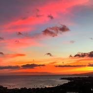 colorful dusk