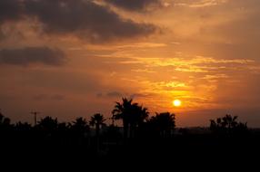 Greece Sunset Orange