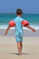 Boy Beach Marine Costume