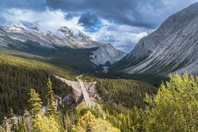 Landscape of Mountain wilderness