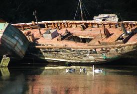 Old Ships Wrecks