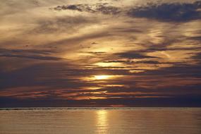 Evening Sky Afterglow