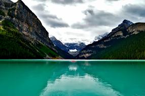 Lake Louise Canada Boat
