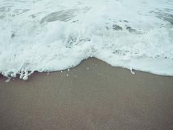 Beach Sand Shore waves
