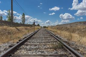 Path Train Railway landscape