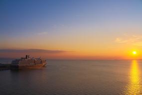 Landscape Sea Boat