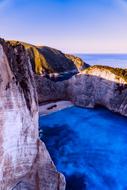 Greece Sea cliff