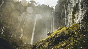 Waterfall Giant Nature