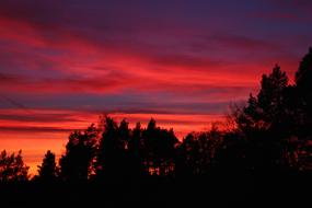 Sunset Evening Sky