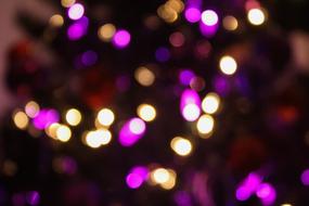 Bokeh Christmas Tree