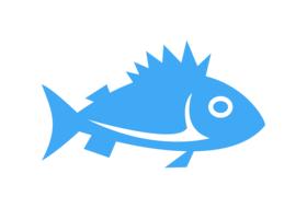 clipart fish sign icon cartoon