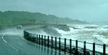 Storm Sea Dramatic