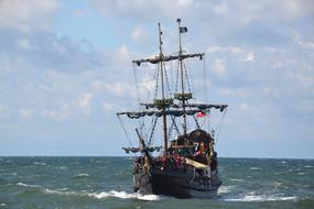 Polish Sea Port Ship