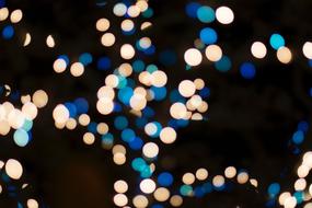 Bokeh Lights Night