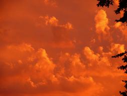 Sunset Red Sky